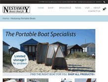 Tablet Screenshot of nestawayboats.com